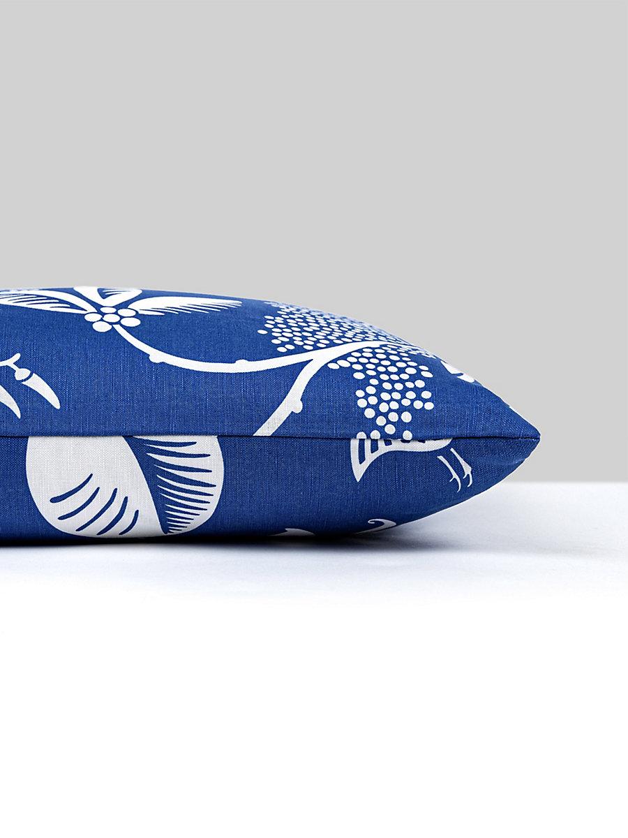 Scalamandre Pepper 22 X 22 - Royalblue Decorative Pillow