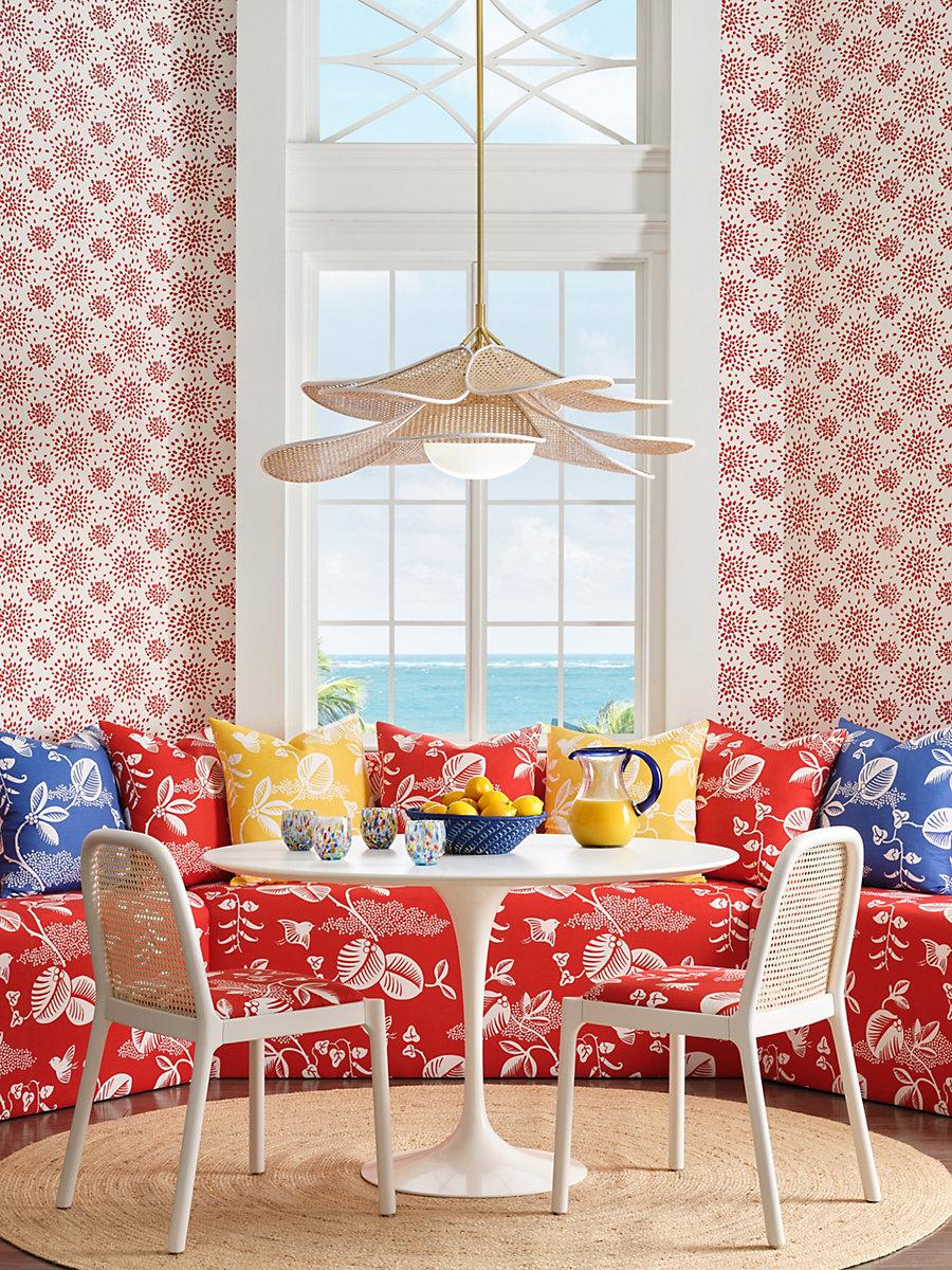 Hinson Pepper Red Hot Fabric