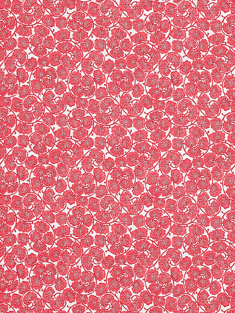 Hinson May Red Fabric