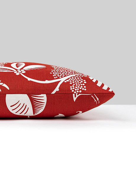 Scalamandre Pepper 22 X 22 - Redhot Decorative Pillow