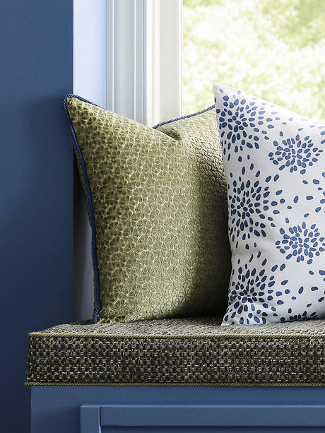 Hinson Petal Velvet Leaf Fabric