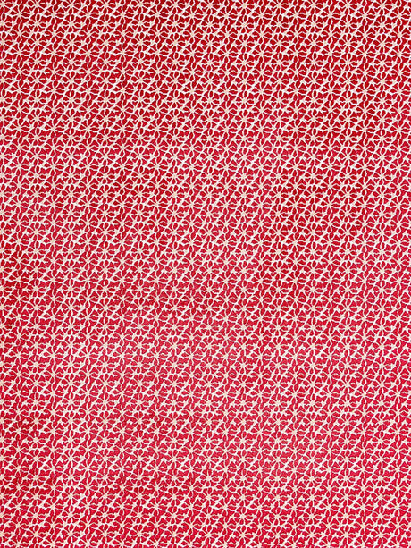 Hinson Petal Velvet Red Fabric
