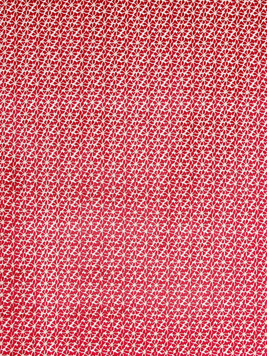 Hinson Petal Velvet Red Fabric