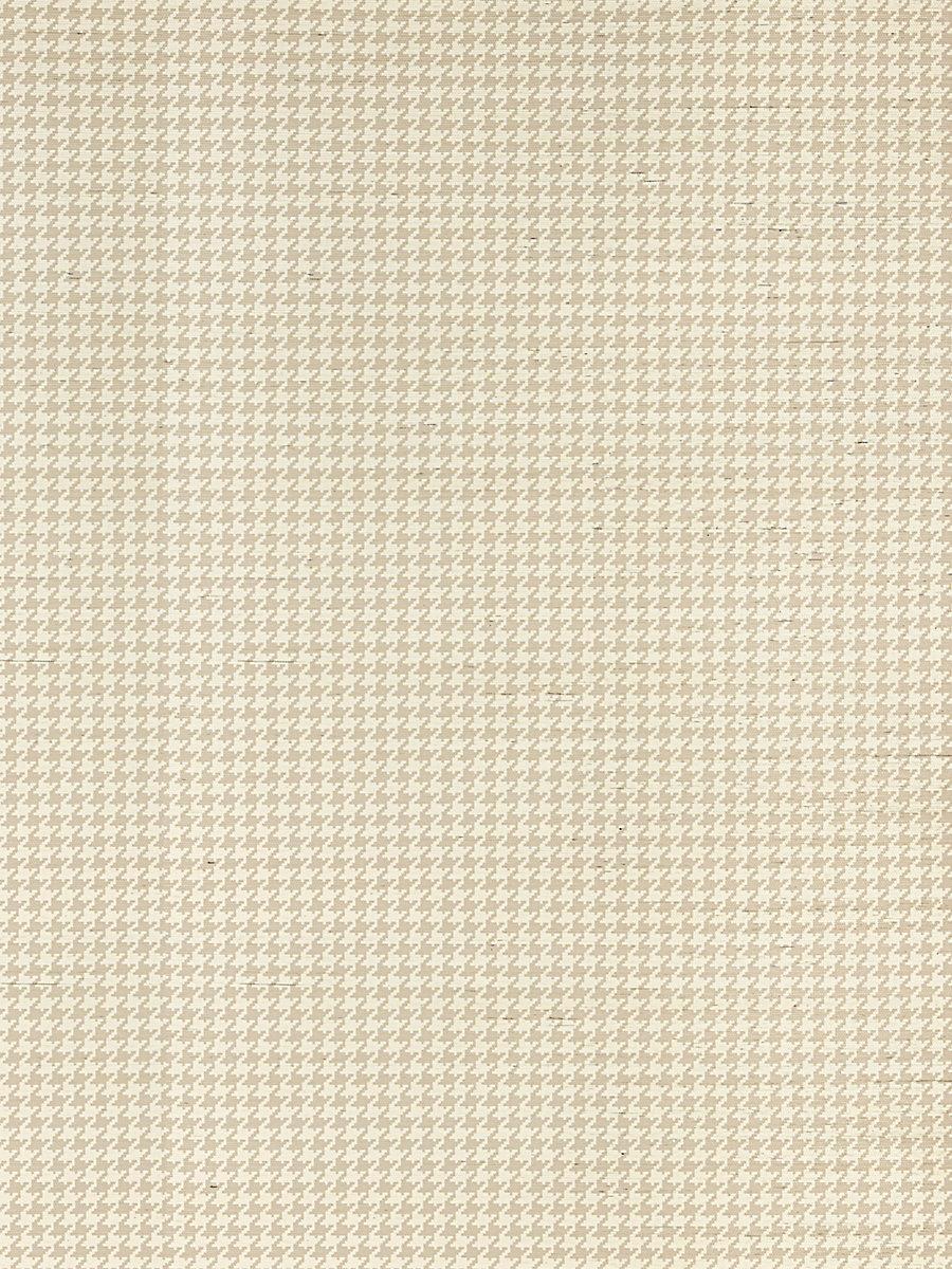 Hinson Houndstooth Sisal Dune Wallpaper