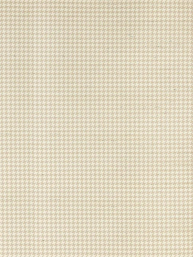 Hinson Houndstooth Sisal Dune Wallpaper