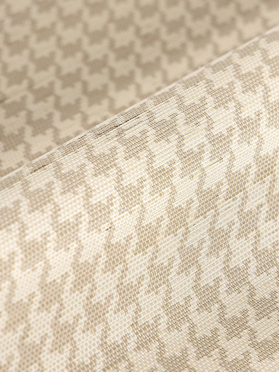 Hinson Houndstooth Sisal Dune Wallpaper