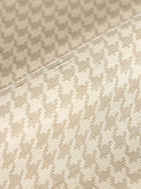 Hinson Houndstooth Sisal Dune Wallpaper