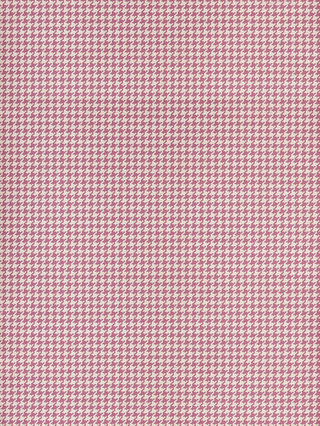 Hinson Houndstooth Sisal Raspberry Wallpaper