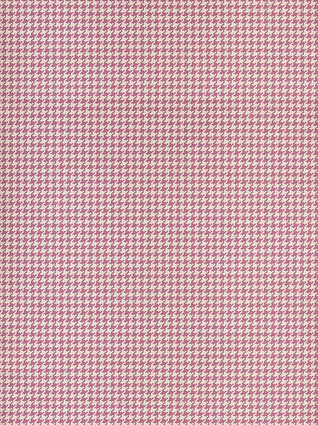 Hinson Houndstooth Sisal Raspberry Wallpaper