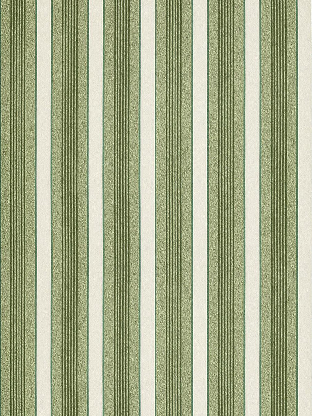 Hinson Arlo Stripe Evergreen Wallpaper