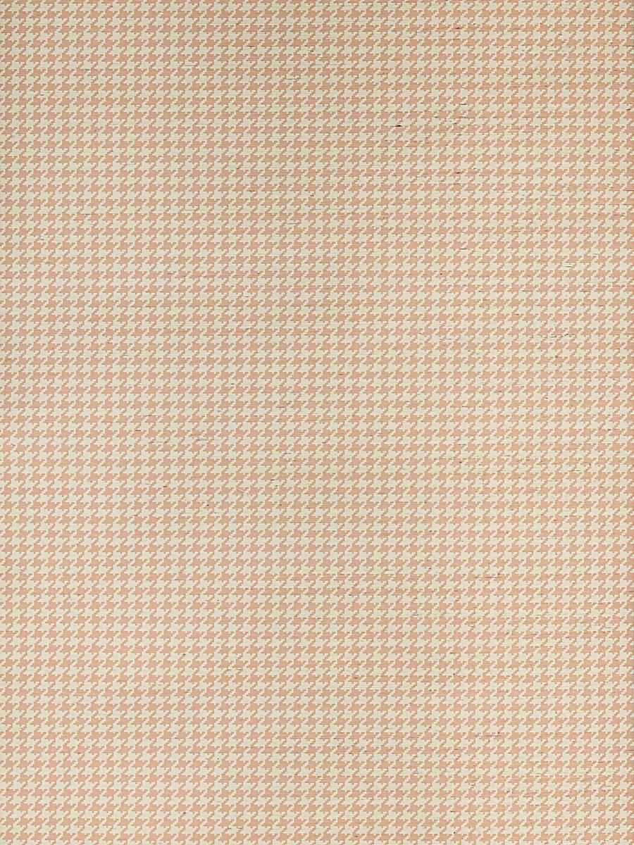Hinson Houndstooth Sisal Peach Wallpaper