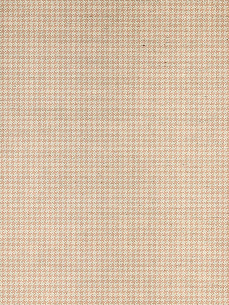 Hinson Houndstooth Sisal Peach Wallpaper