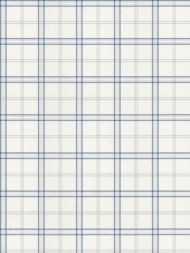 Hinson Ezra Plaid Blue Jay Wallpaper