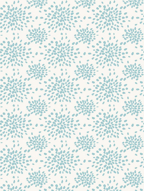 Hinson Fireworks Turquoise Wallpaper