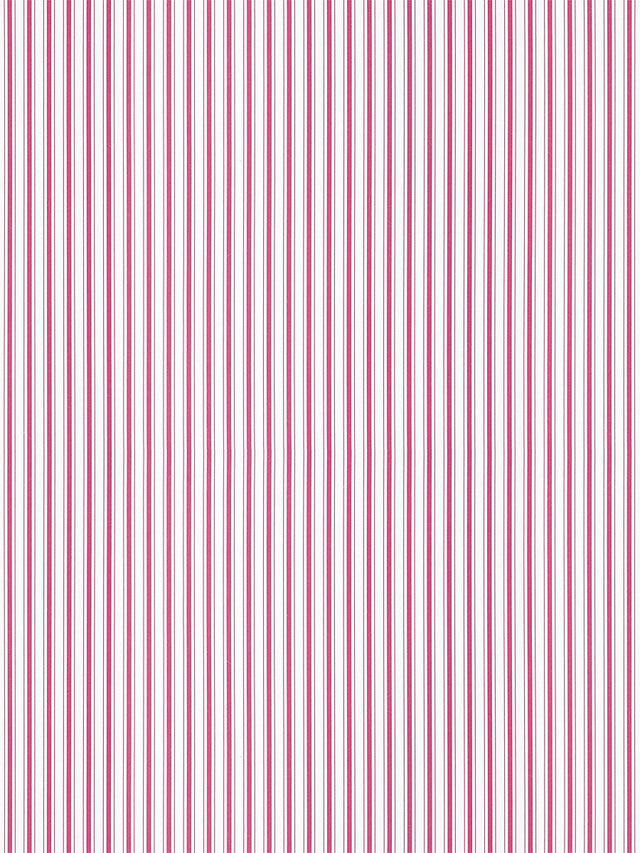 Hinson Johnson Stripe Raspberry Wallpaper