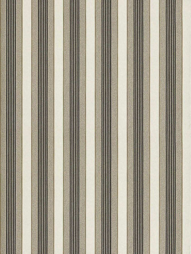 Hinson Arlo Stripe Mocha Wallpaper