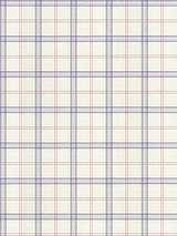 Hinson Ezra Plaid Pansy Wallpaper