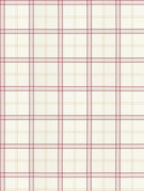 Hinson Ezra Plaid Strawberry Wallpaper