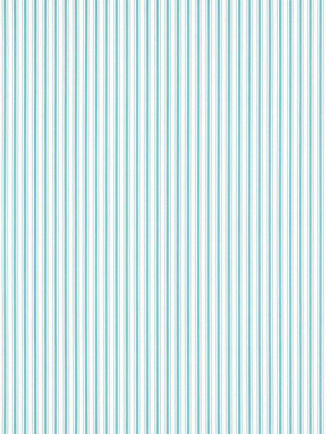 Hinson Johnson Stripe Turquoise Wallpaper