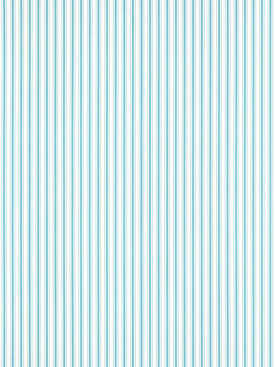 Hinson Johnson Stripe Turquoise Wallpaper