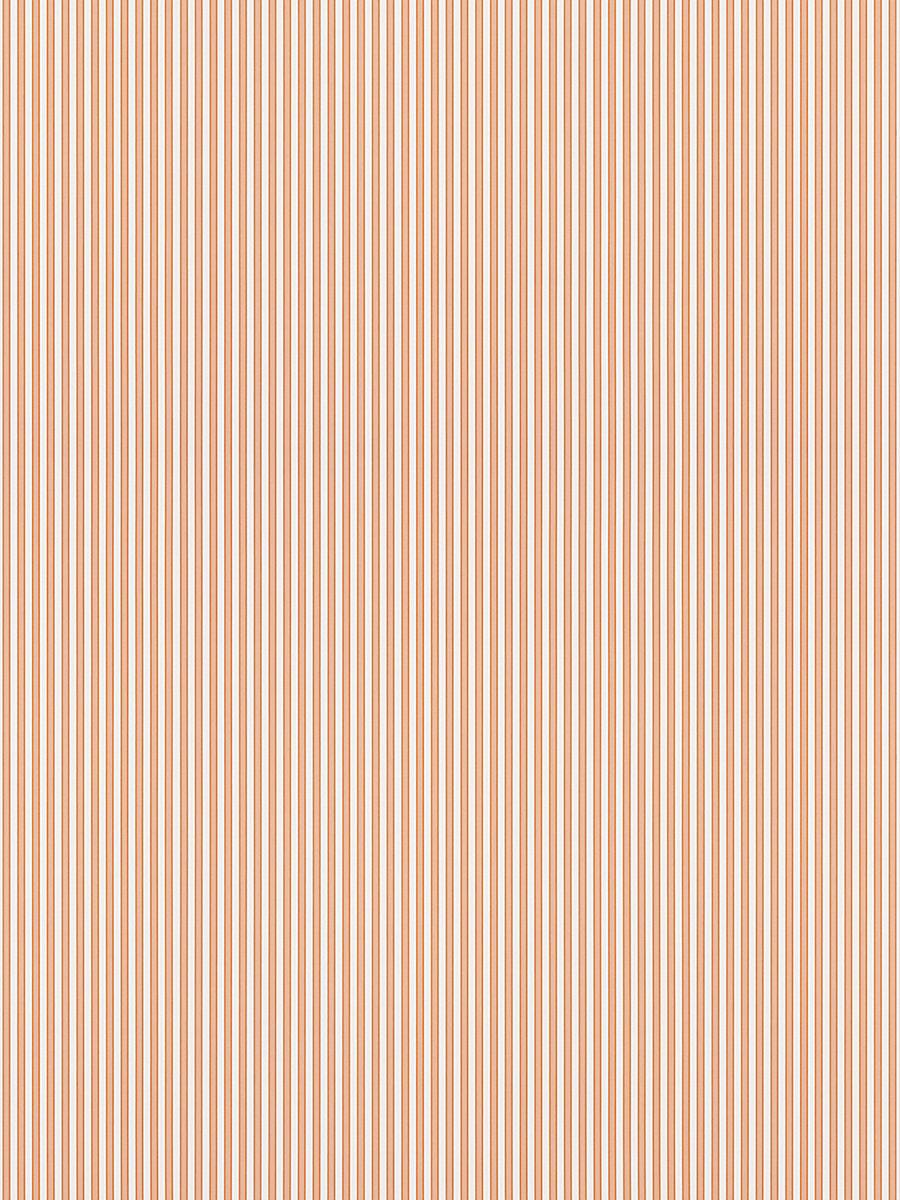 Hinson Wilson Stripe Peach Wallpaper