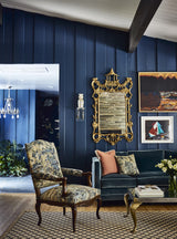 Schumacher Vert 16" x 16" Flemish Tapestry Pillow