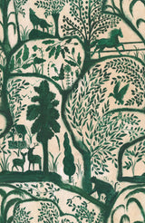 MindTheGap THE ENCHANTED WOODLAND Green TRANSYLVANIAN ROOTS Wallpaper