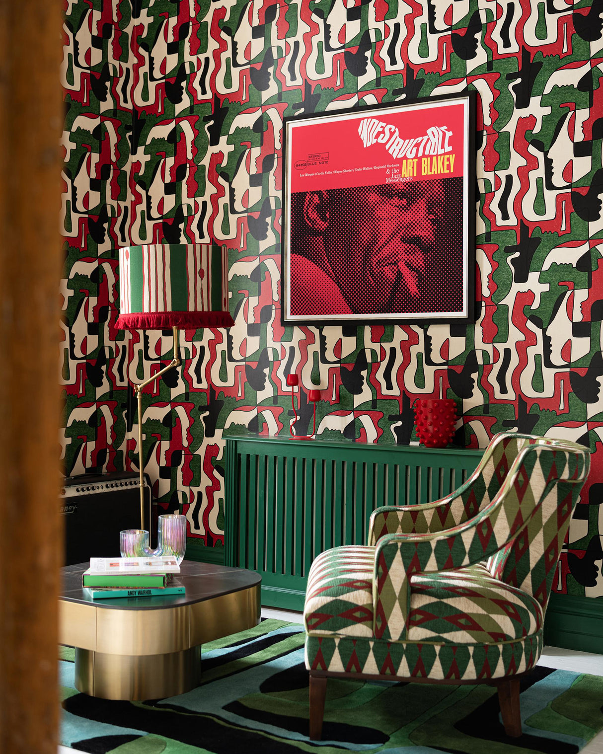 MindTheGap SAUDADE in Green JAZZ LIVE Wallpaper