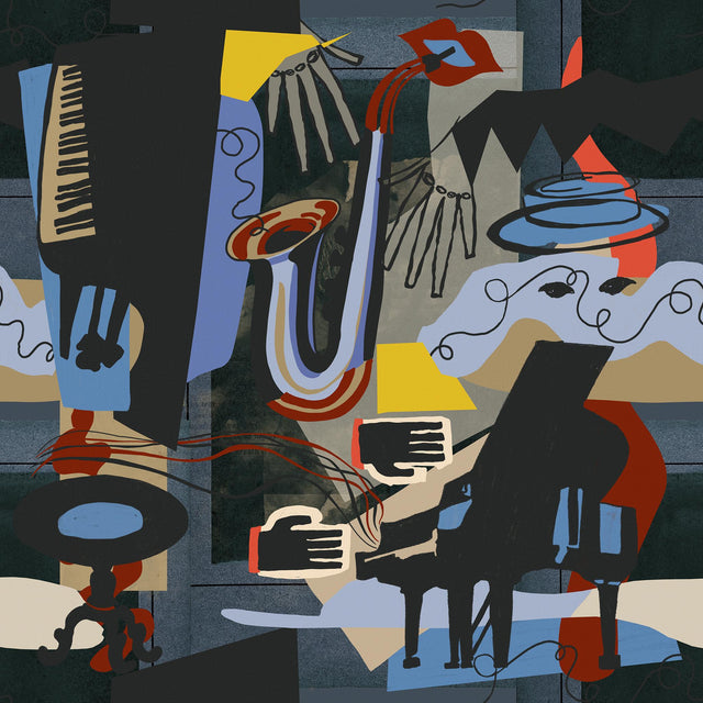 MindTheGap SO WHAT Anthracite JAZZ LIVE Wallpaper