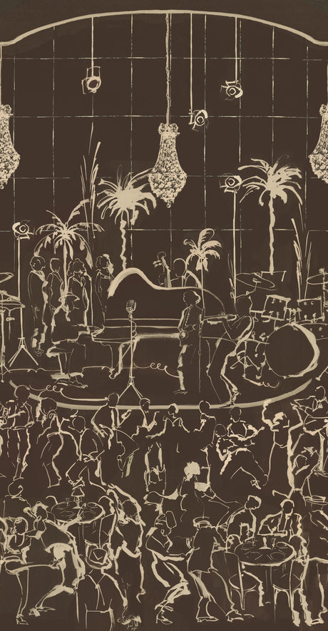 MindTheGap THE CLUB Brunette JAZZ LIVE Wallpaper