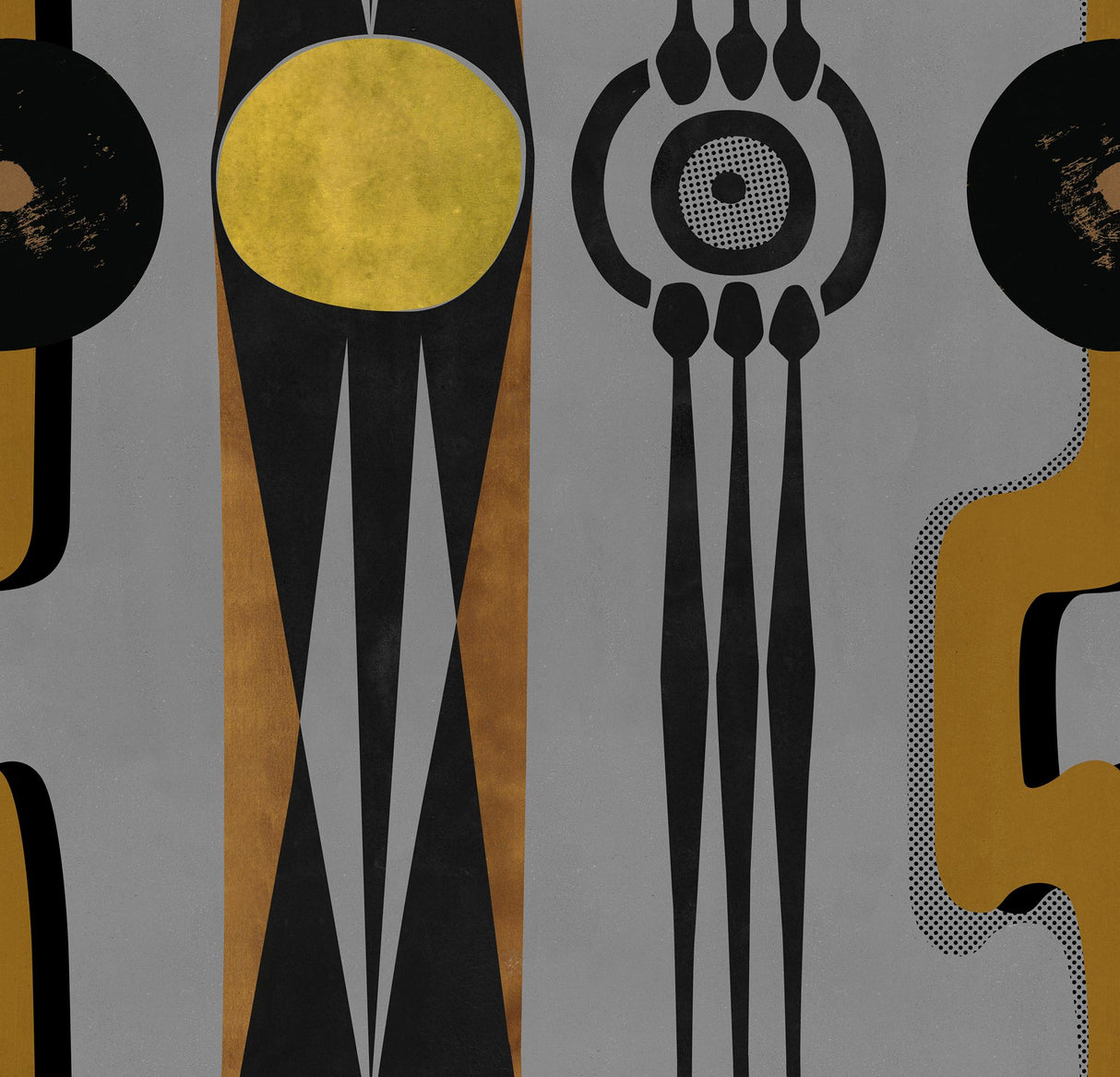 MindTheGap TAKE FIVE Grey JAZZ LIVE Wallpaper