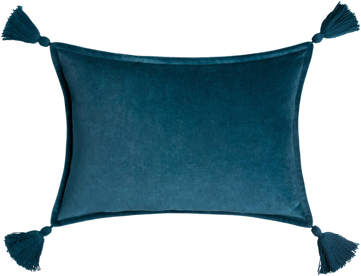 Surya Cotton Velvet CV-048 13"H x 19"W Pillow Cover