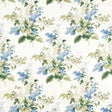 Sanderson Delphinium & Lilac Larkspur Blue Fabric