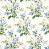 Sanderson Delphinium & Lilac Larkspur Blue Fabric