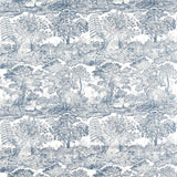 Sanderson Highgrove Toile Tetbury Blue Fabric