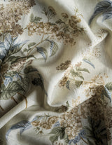 Sanderson Delphinium & Lilac Meadow Moss Fabric
