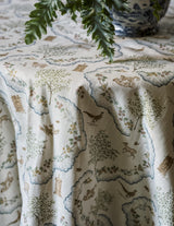 Sanderson Wildflower Meadow Going Green Fabric