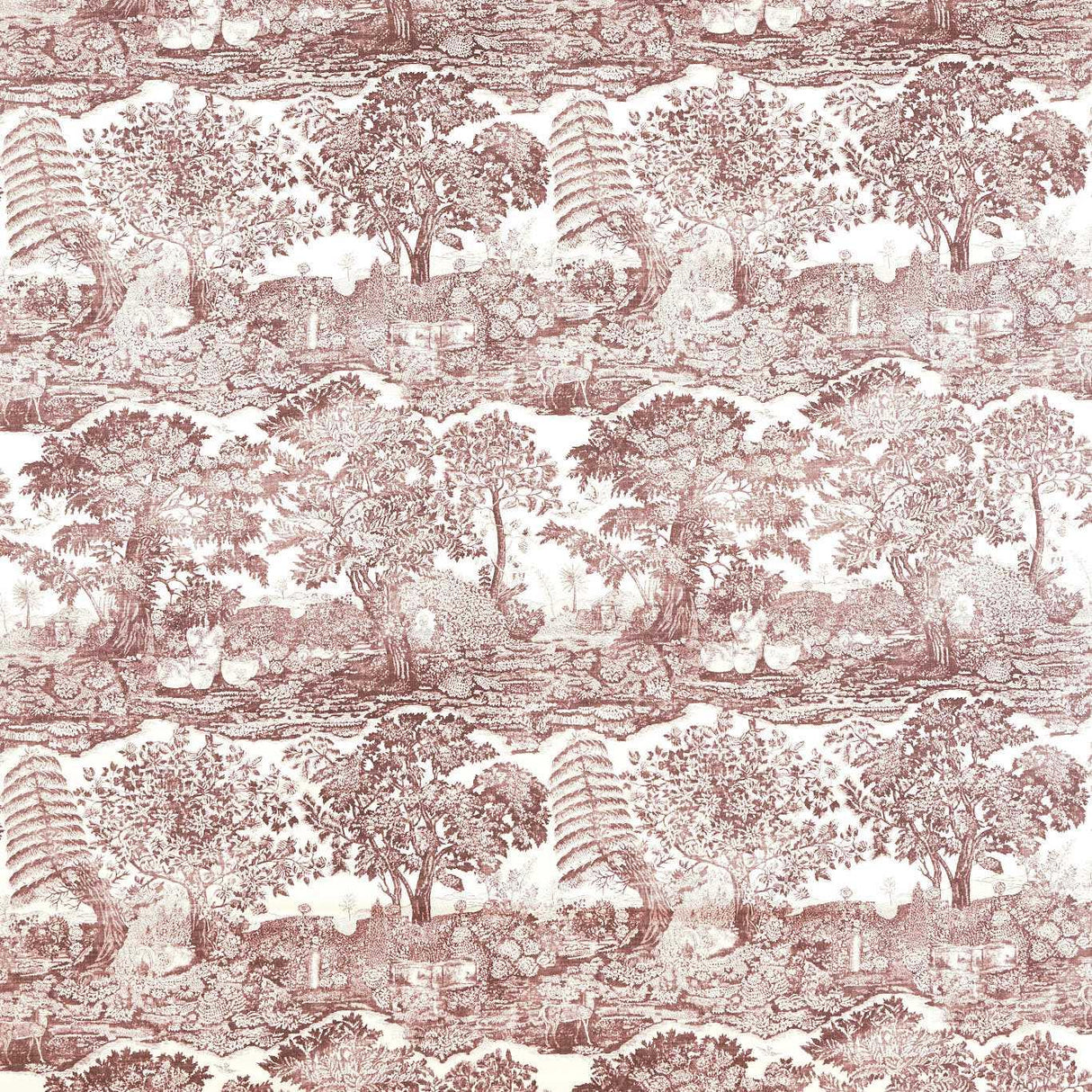 Sanderson Highgrove Toile Gritstone Fabric
