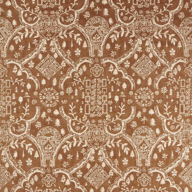 Sanderson Topiary View Muntjac Fabric