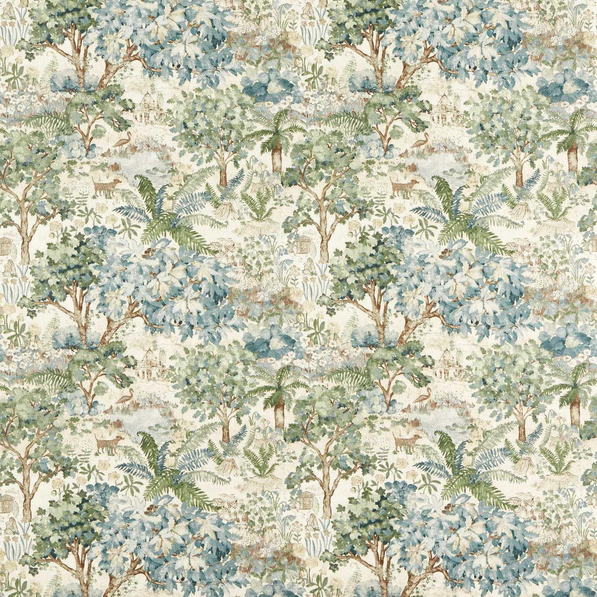 Sanderson The Stumpery Fern Fabric
