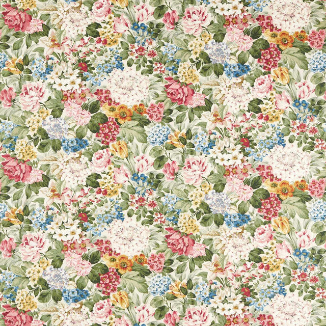 Sanderson Hydrangea & Rose Chintz Fabric