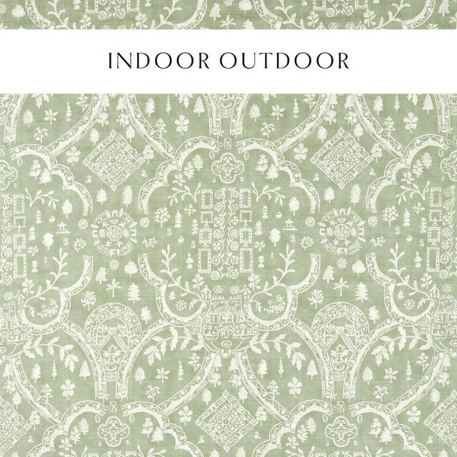 Sanderson Topiary View Thyme Fabric