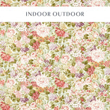 Sanderson Hydrangea & Rose High Tea Fabric