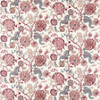 Sanderson Salisbury Embroidery Crimson Fabric