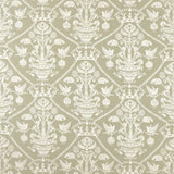 Sanderson Highgrove Damask Silver Green Fabric
