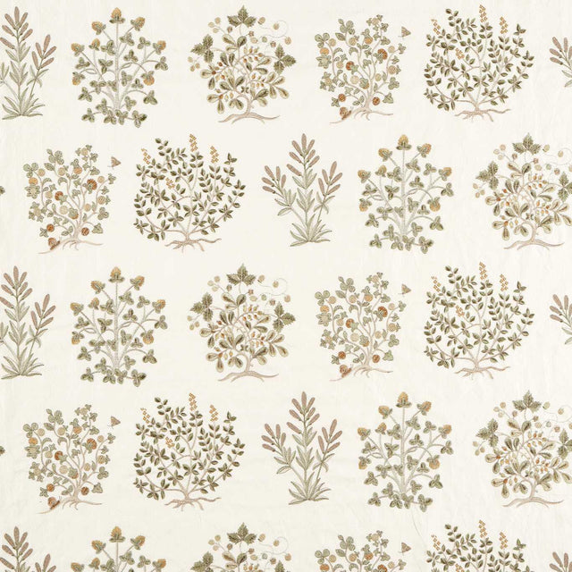 Sanderson Thyme Walk Lichen/Gooseberry Fabric