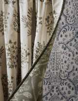 Sanderson Thyme Walk Lichen/Gooseberry Fabric