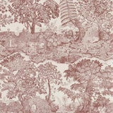 Sanderson Highgrove Toile Oak Wallpaper