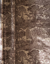 Sanderson Highgrove Toile Oak Wallpaper