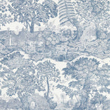 Sanderson Highgrove Toile Tetbury Blue Wallpaper